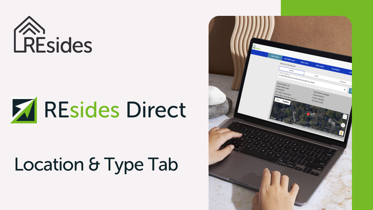 Location & Type Tab